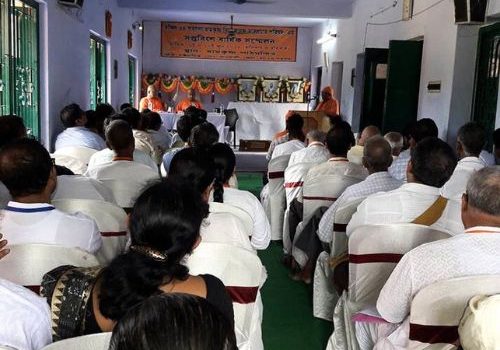 Sri Ramakrishna Ashram Batanagar_Relief work_General metting Sri Ramakrishna Ashram Batanagar_Relief work_General metting